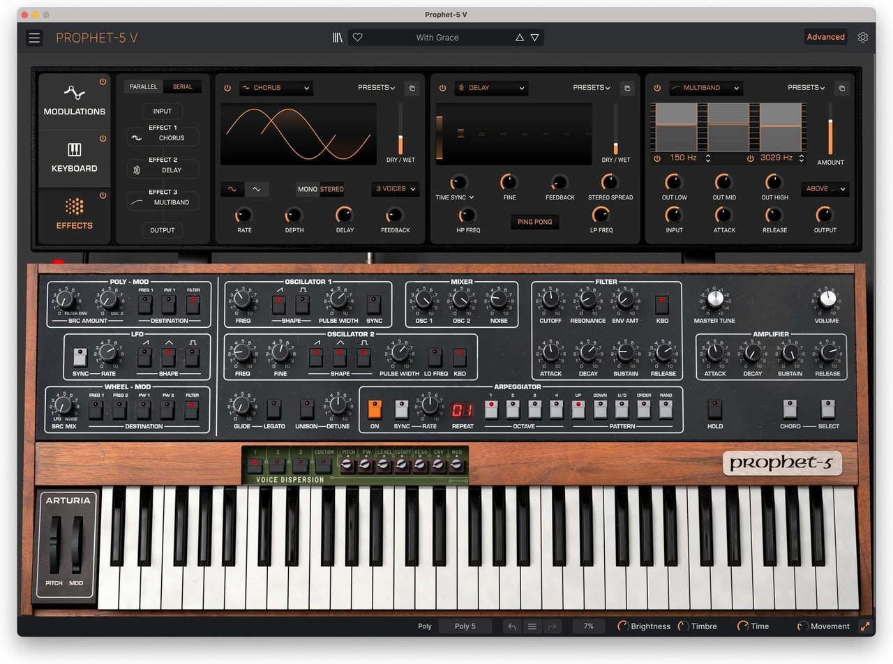 Arturia Prophet - 5 V Plugin