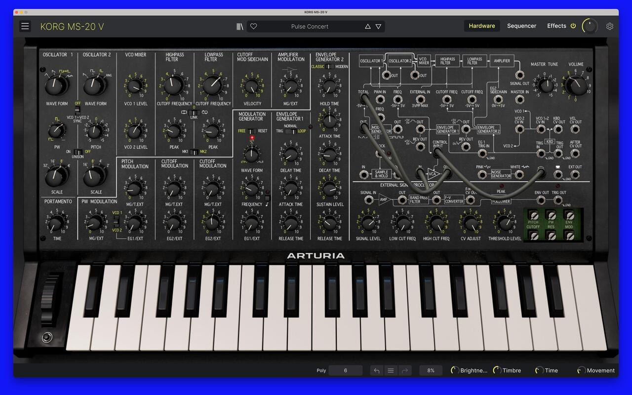 Arturia KORG MS-20 V Plugin