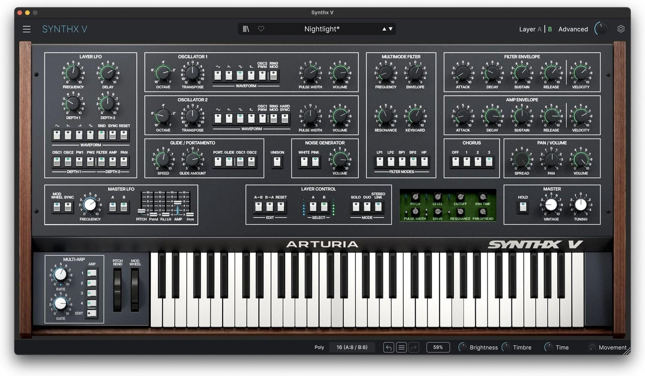 Arturia Synthx V Plugin