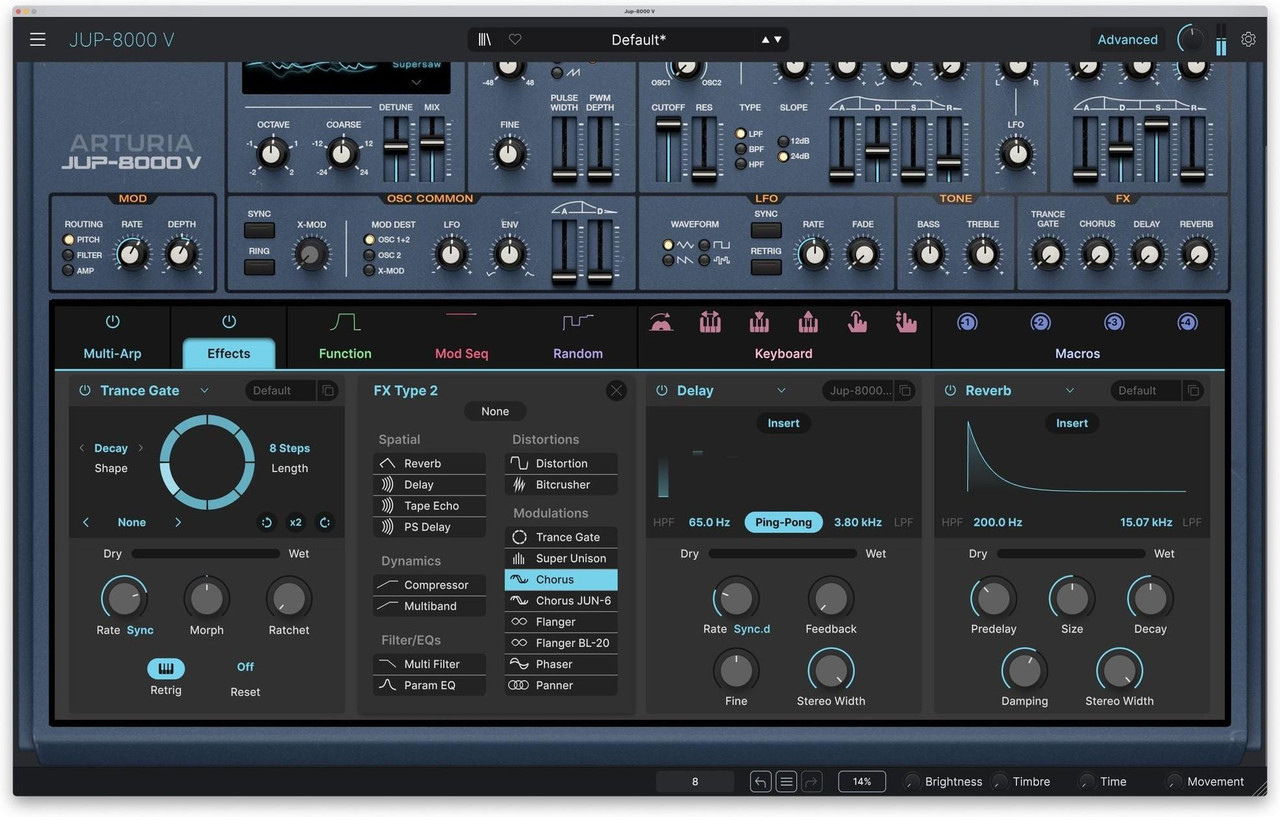 Arturia Jup-8000 V Plugin