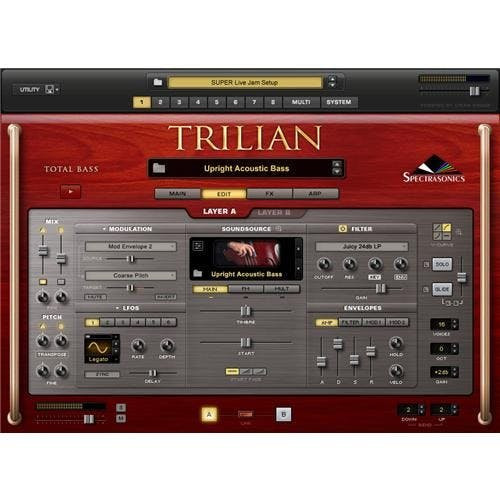 Spectrasonics Trilian Bass Virtual Instrument Plugin - Image 5