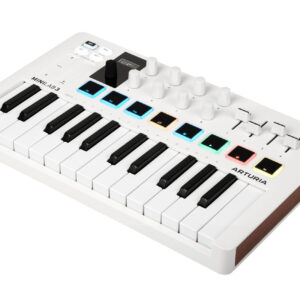 Arturia MiniLab 3 25-note MIDI Keyboard & Controller White - Image 5