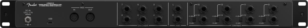 Fender Quantum LT16 Audio Interface - Image 5