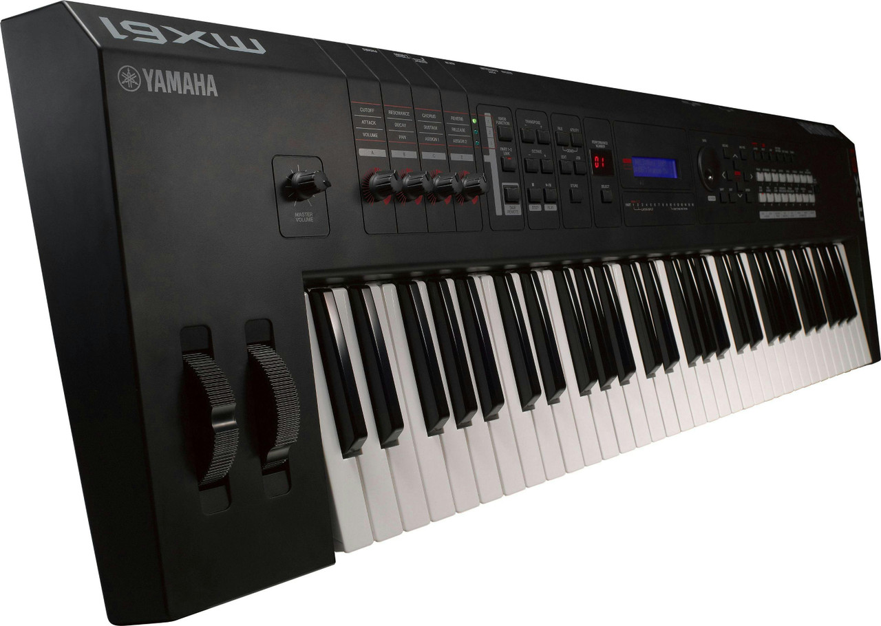 Yamaha MX61 MKII 61 Key Digital Synthesizer in Black