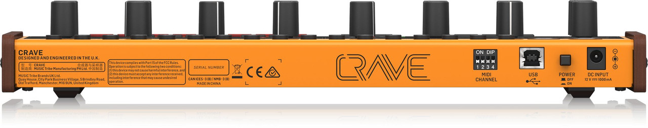 Behringer Crave Analog Semi-Modular Synthesizer with 32-step Sequencer - Image 5