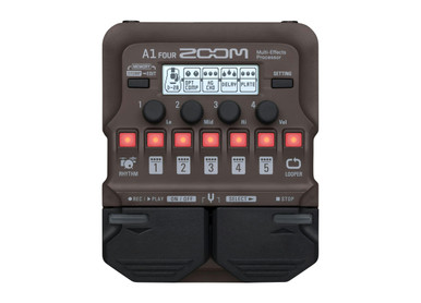 Zoom A1 Four Acoustic Multi Effects Pedal