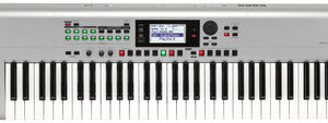 Korg i3 Workstation Keyboard in Silver - Image 1
