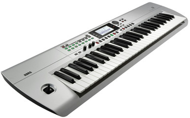 Korg i3 Workstation Keyboard in Silver