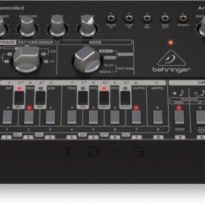 Behringer TD-3-BK Analogue Bass Line Synthesizer in Black - Image 5