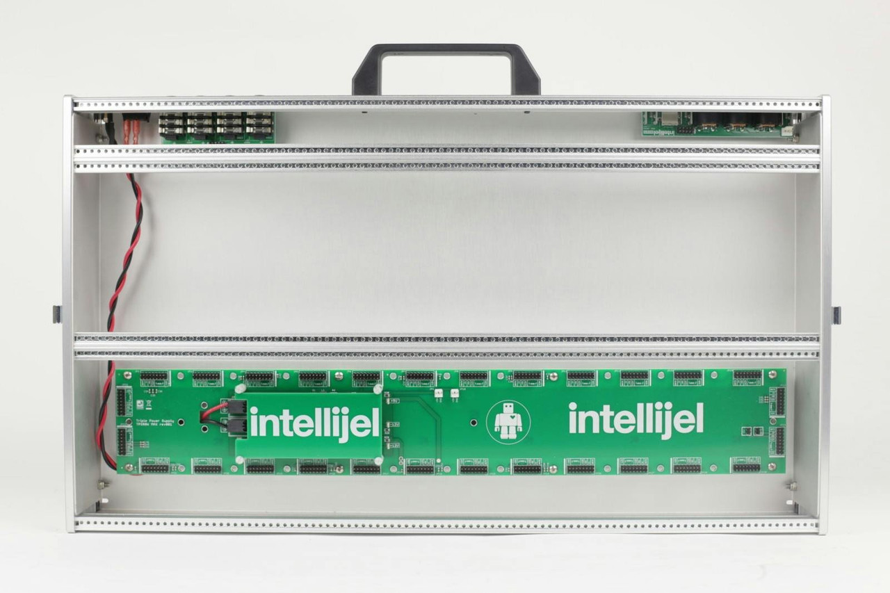Intellijel 7U Performance Case - 104HP x 7U with TPS80MAX Power in Silver - Eurorack Case