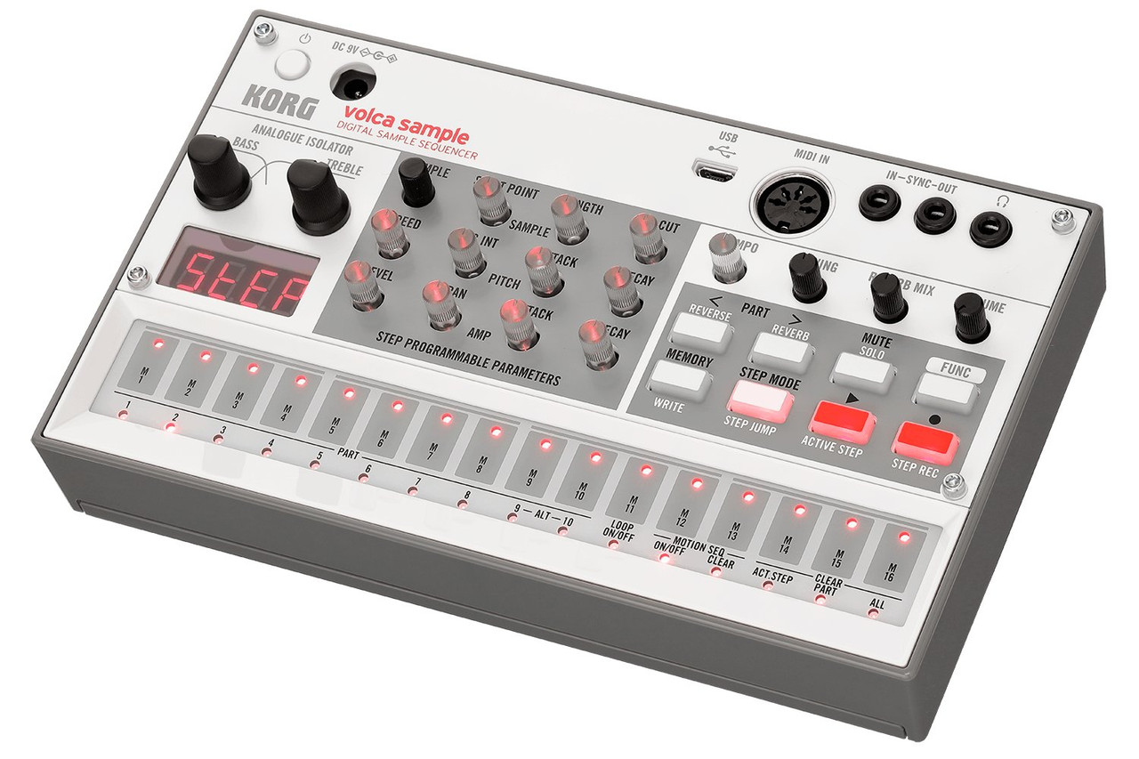 Korg Volca Sample 2 drum machine sequencer