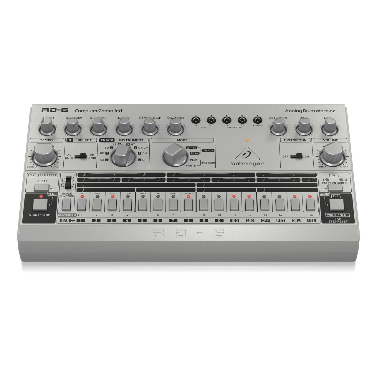 Behringer RD-6-SR Classic Analog Drum Machine in Silver - Image 5