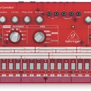 Behringer RD-6-SB Classic Analogue Drum Machine in Bright Red - Image 2
