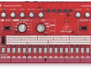 Behringer RD-6-SB Classic Analogue Drum Machine in Bright Red - Image 1