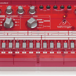 Behringer RD-6-SB Classic Analog Drum Machine in Bright Red - Image 5