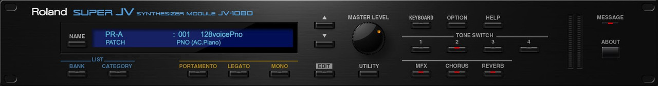 Roland Cloud JV-1080 Virtual Instrument Plugin - Lifetime Key - Image 4