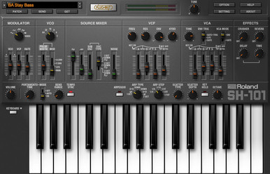 Roland Cloud SH-101 Virtual Instrument Plugin - Lifetime Key