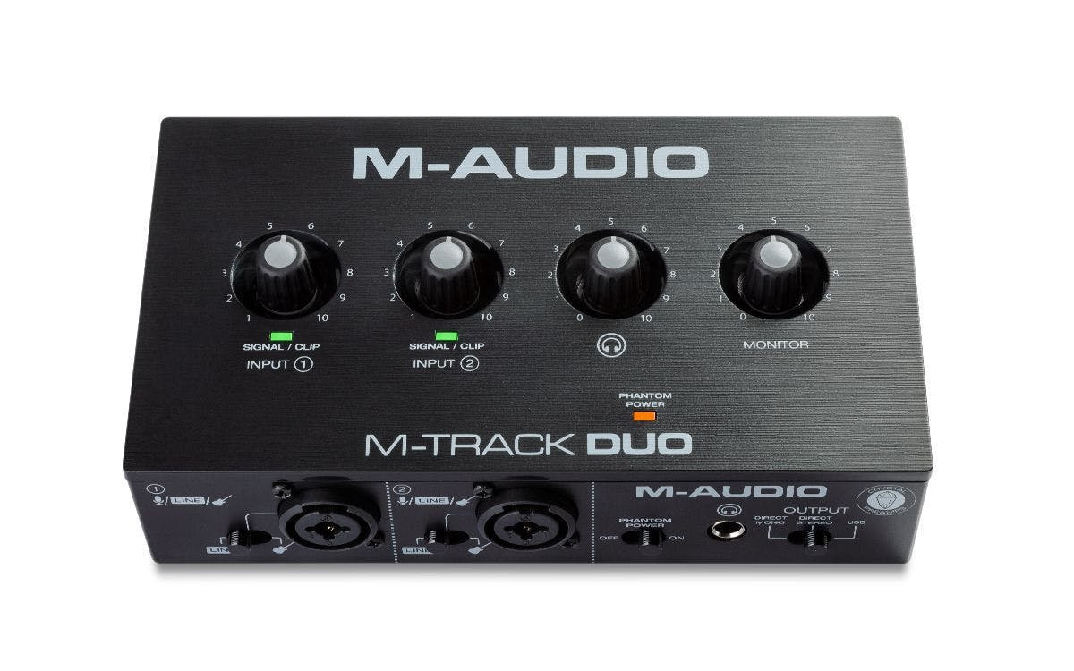 M-Audio M-Track Duo USB Audio Interface