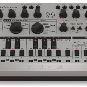 Behringer TD-3-MO-SR “Modded Out” Analog Bass Line Synthesizer in Silver - Image 5