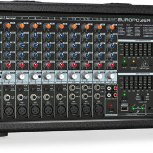 Behringer PMP2000D 2000-Watt 14-Channel Powered Mixer with Klark Teknik Multi-FX Processor - Image 5