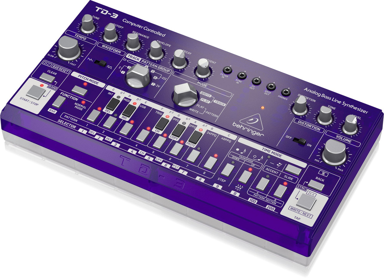 Behringer TD-3-GP Analog Bass Line Synthesizer