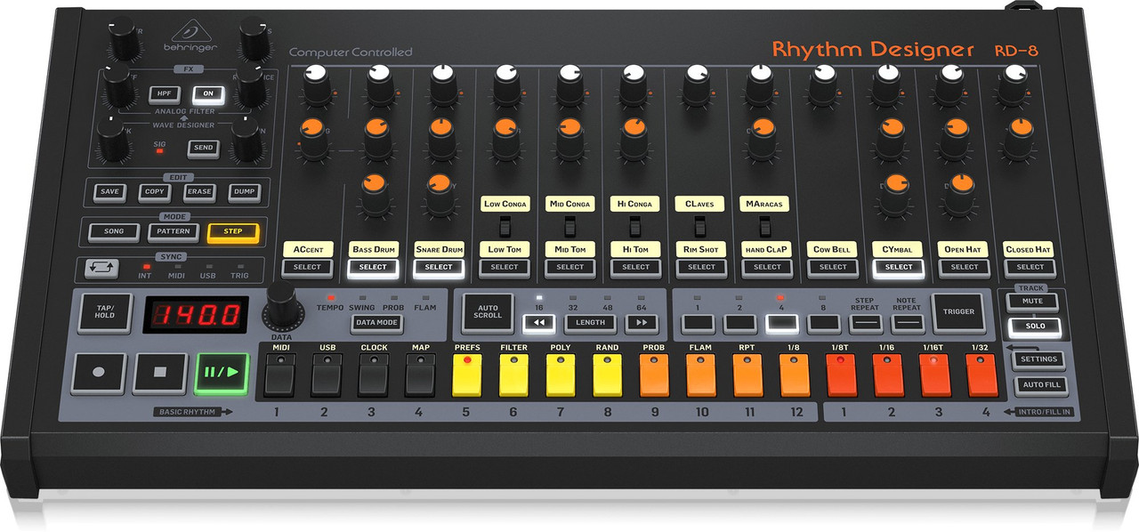 Behringer RD-8 MKII Rhythm Designer Drum Machine