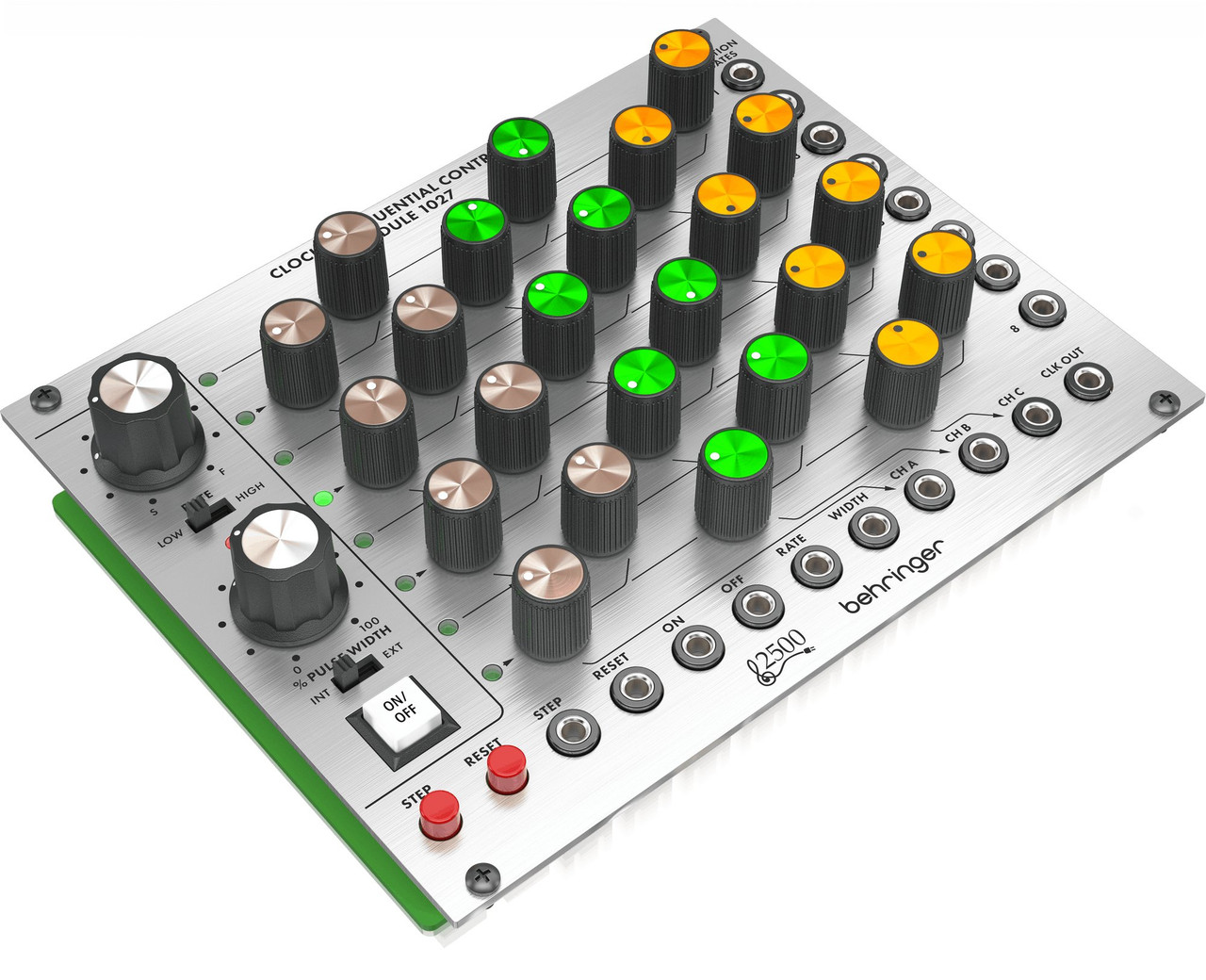 Behringer Clocked Sequential Control Module 1027 - 2500 Series 8-Position Step Sequencer Eurorack Module