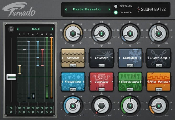 Sugar Bytes Turnado Multi Effects Plugin