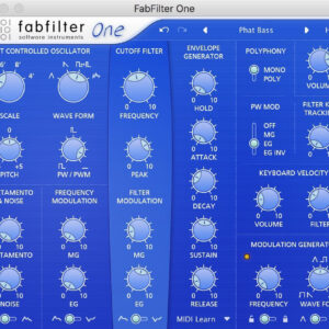 FabFilter One Simple Synthesiser Plugin - Image 4