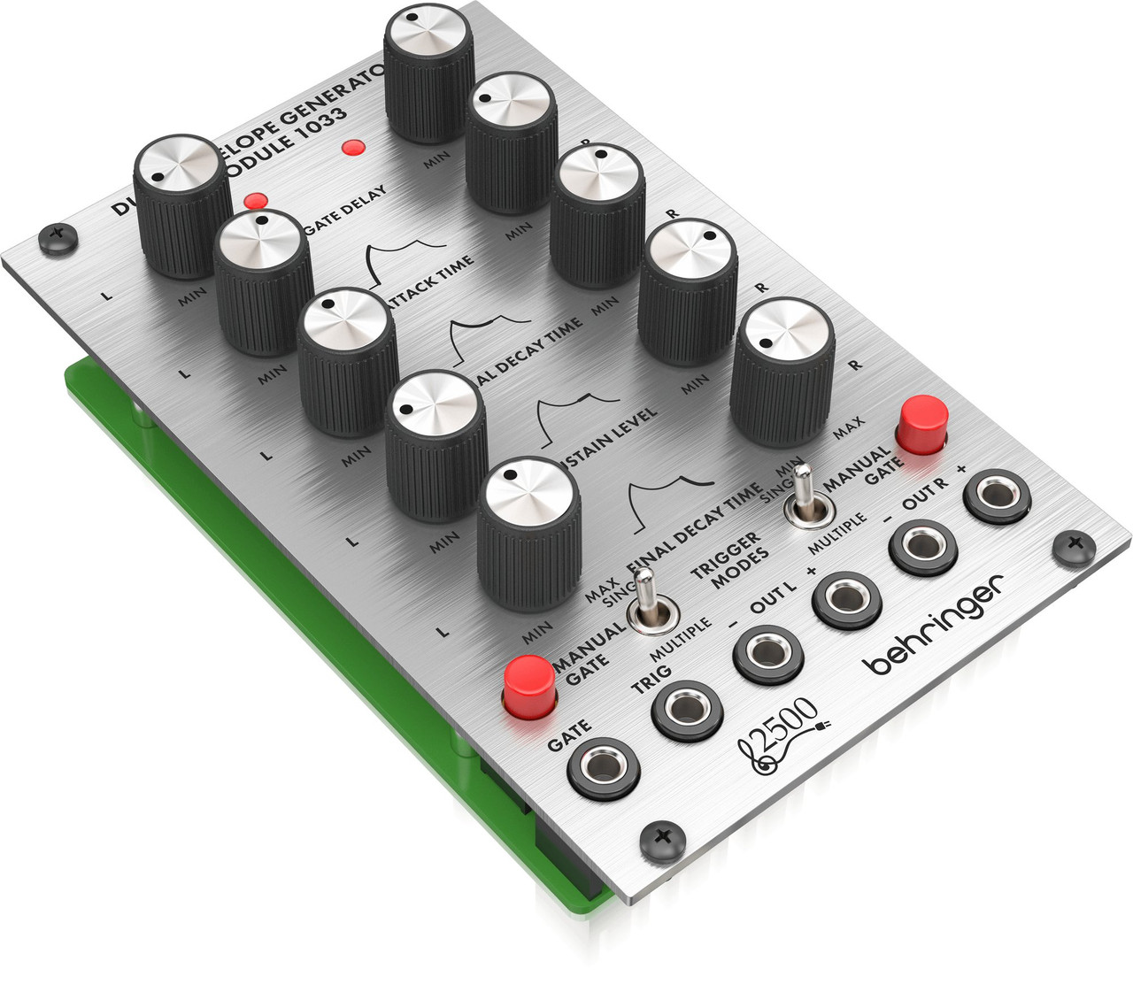 Behringer 2500 Series - Dual Envelope 1033 With Gate Delay - Eurorack Module