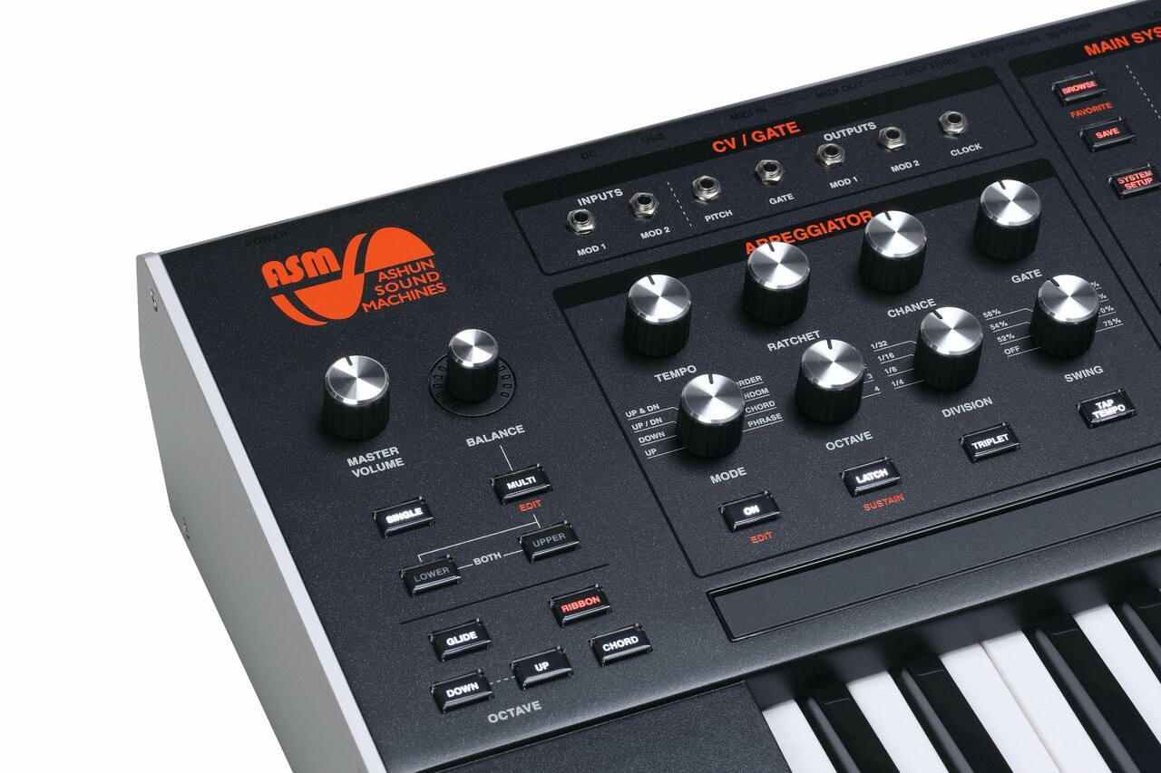 ASM Hydrasynth Deluxe 16-Voice Polyphonic Digital Synthesizer