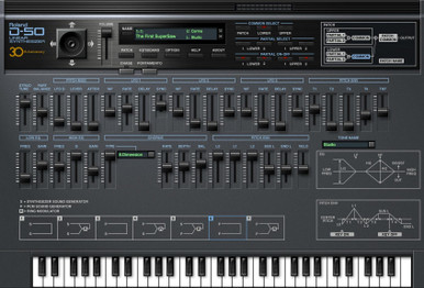 Roland Cloud D-50 Virtual Instrument Plugin - Lifetime Key