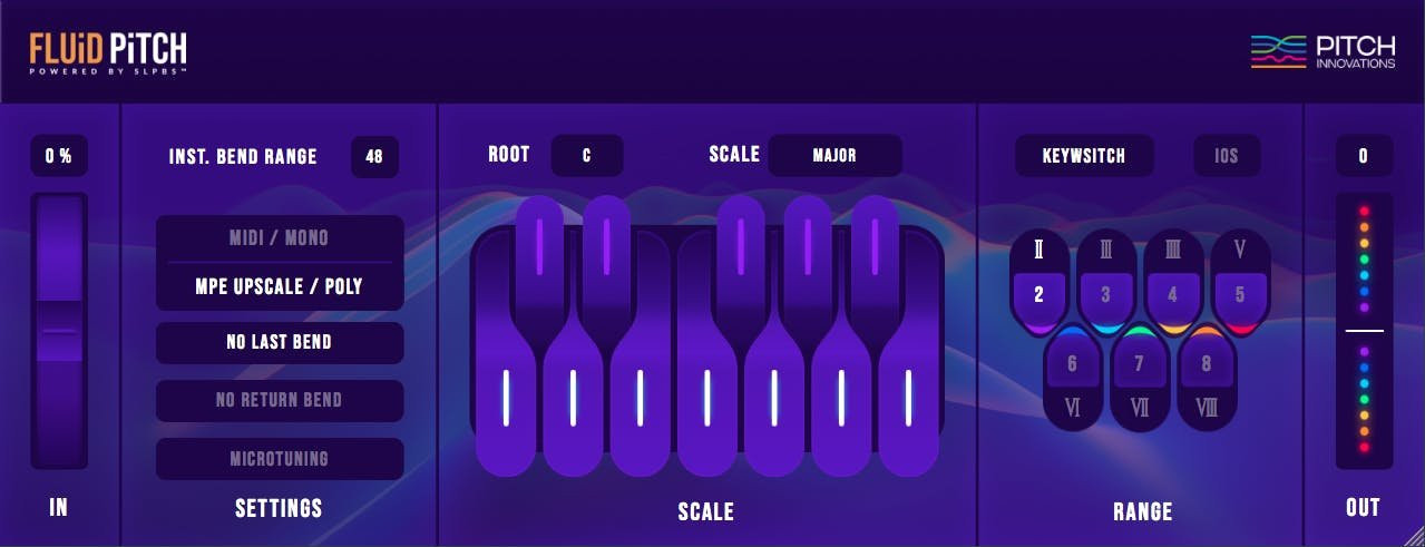 Pitch Innovations Fluid Pitch MIDI Plugin