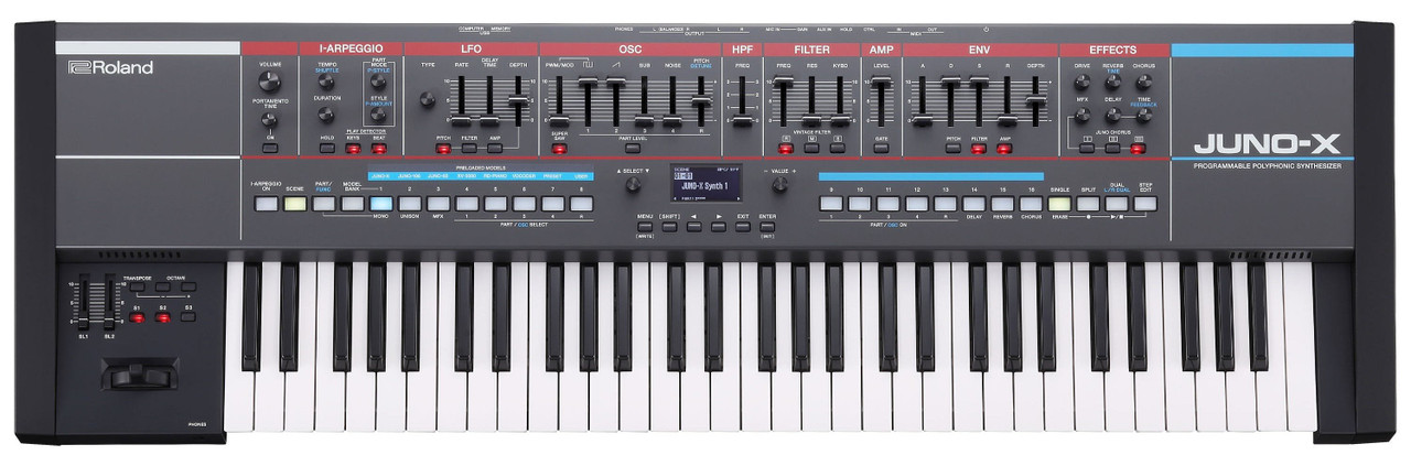 B Stock : Roland JUNO-X Programmable Polyphonic Synthesizer - 003