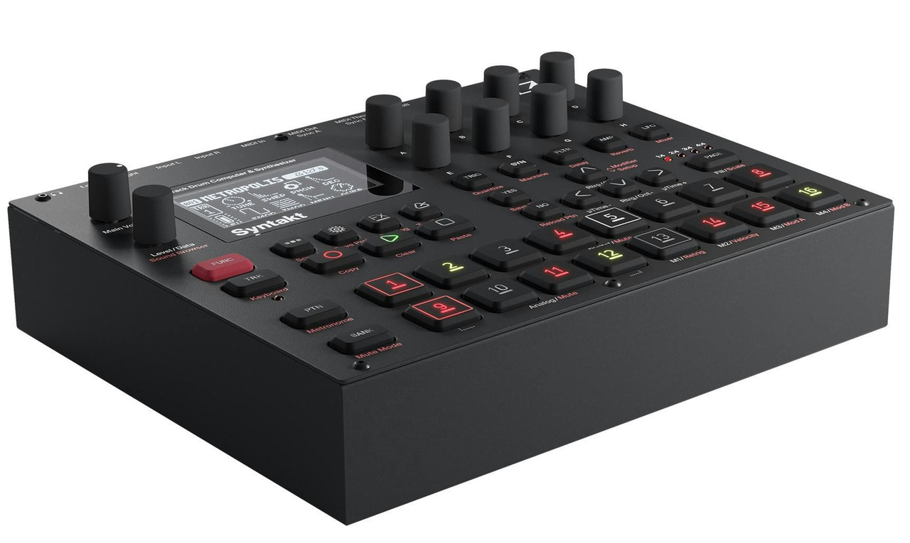 Elektron Syntakt 12 Track Drum Computer & Synthesizer