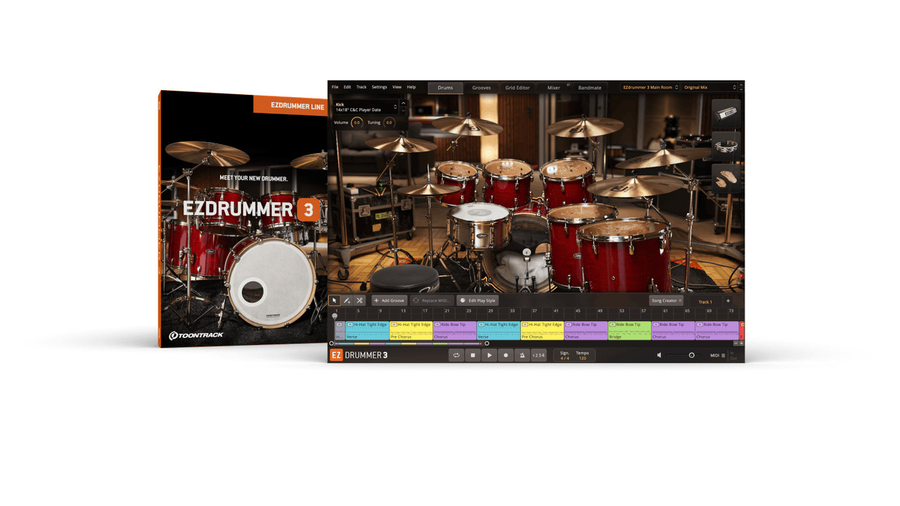 Toontrack EZdrummer 3