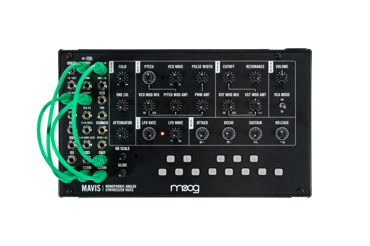 Moog MAVIS Monophonic Semi-Modular Analogue Synthesizer