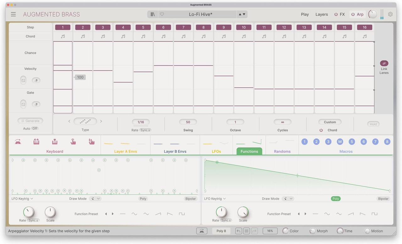 Arturia Augmented Brass Plugin