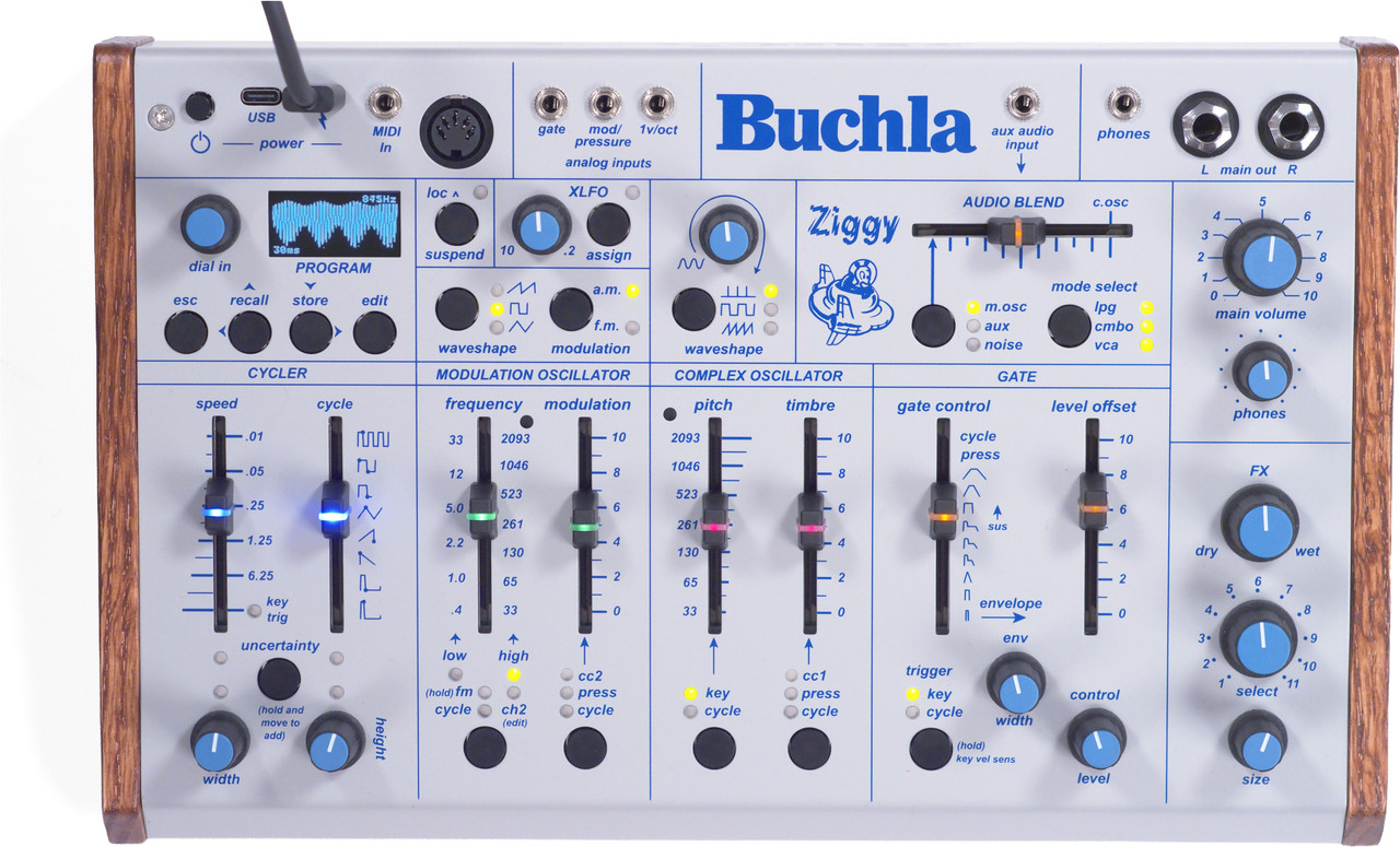 Buchla Ziggy Desktop Analogue Synthesizer