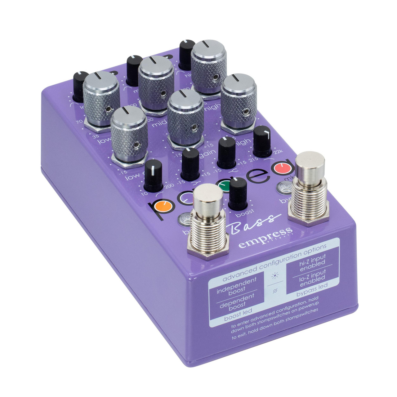 Empress Bass ParaEQ Parametric EQ Pedal - Image 5