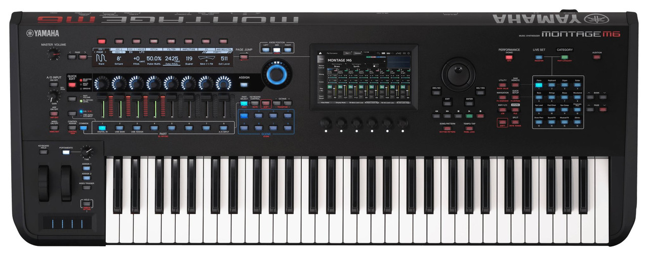 Yamaha MONTAGE M6 Synthesizer
