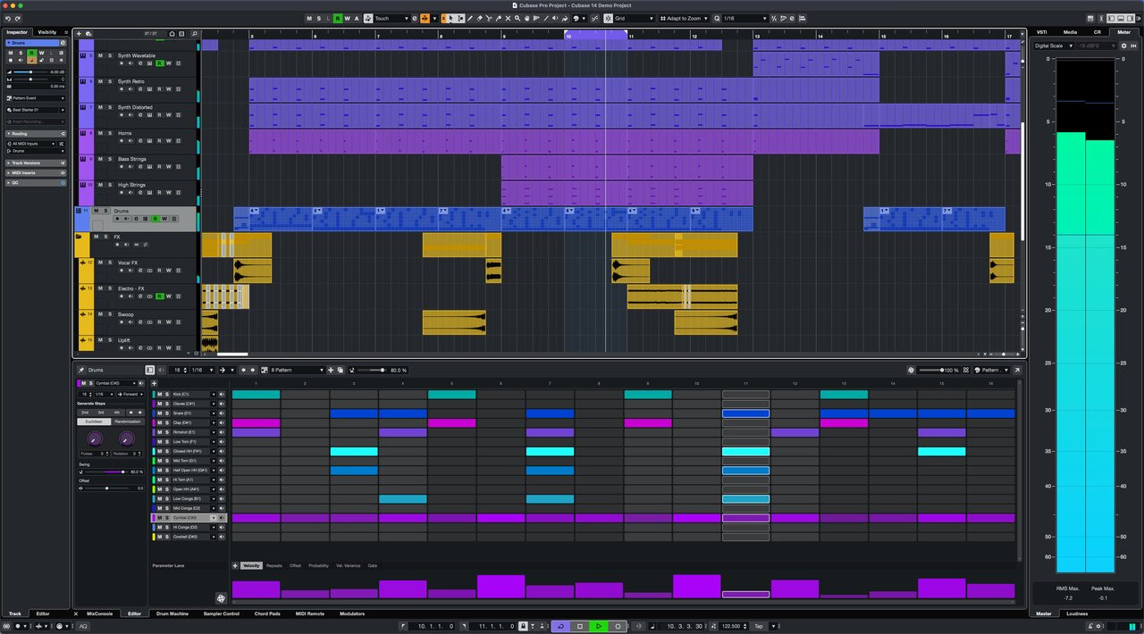 Steinberg Cubase Pro 14 Retail Edition Upgrade from LE 12-14 Only