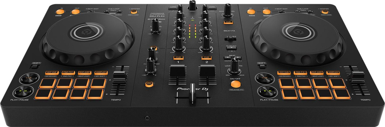 Pioneer DDJ-FLX4 2-Channel DJ Controller for Rekordbox & Serato DJ Pro