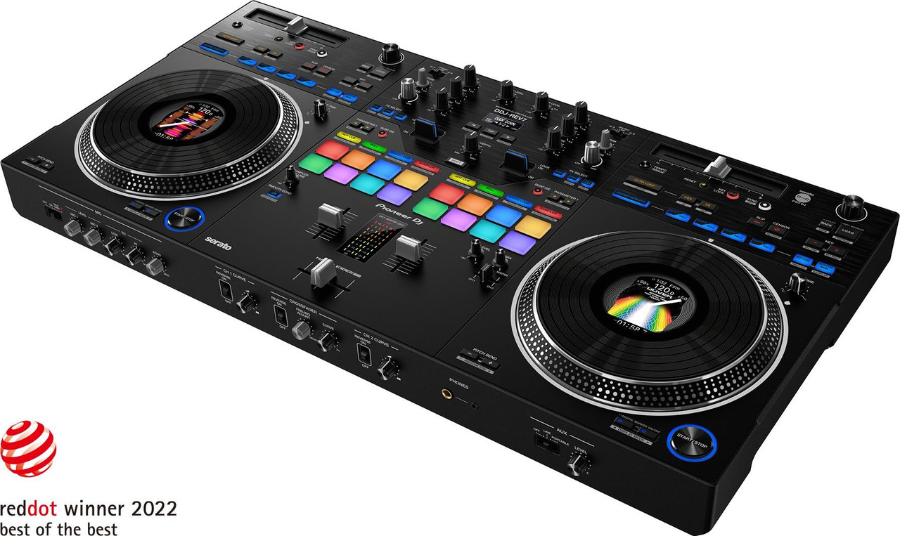 Pioneer DDJ-REV7 2-Channel Battle-Style Pro DJ Controller Serato DJ Pro
