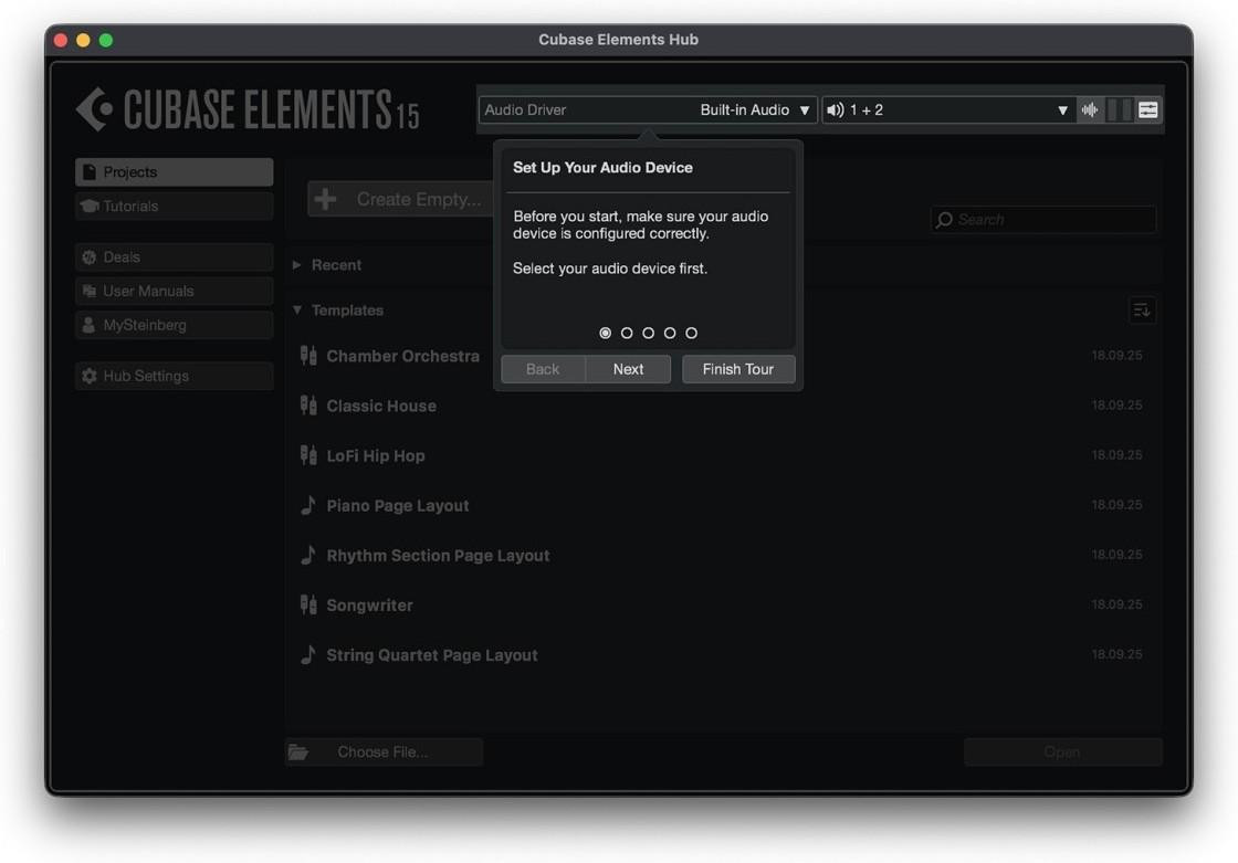 Steinberg Cubase Elements 15