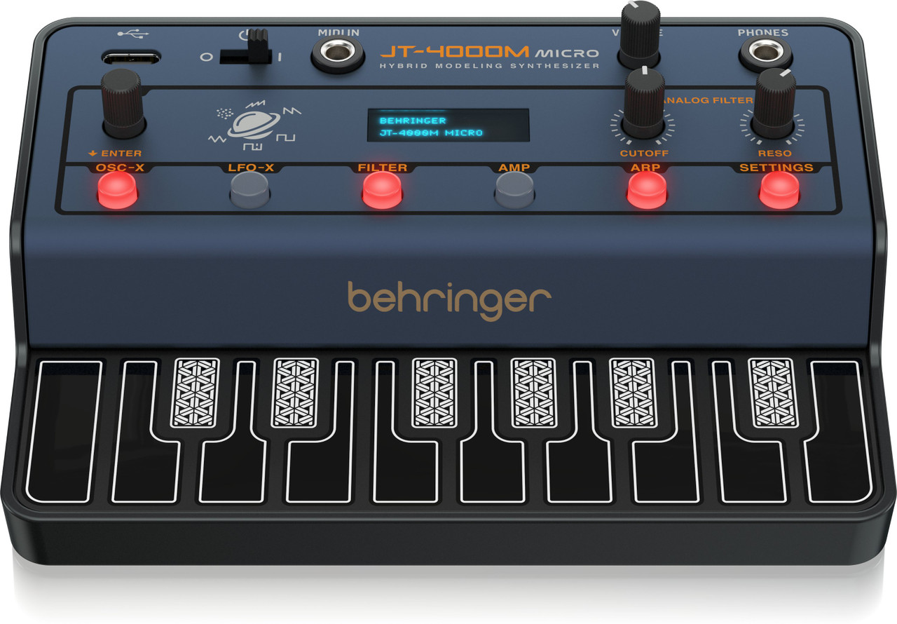 Behringer JT-4000M MICRO Portable 4-Voice Hybrid Synthesizer