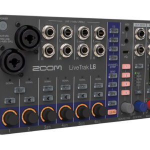 Zoom L-6 LiveTrak 10-Track Digital Mixer / Recorder - Image 5