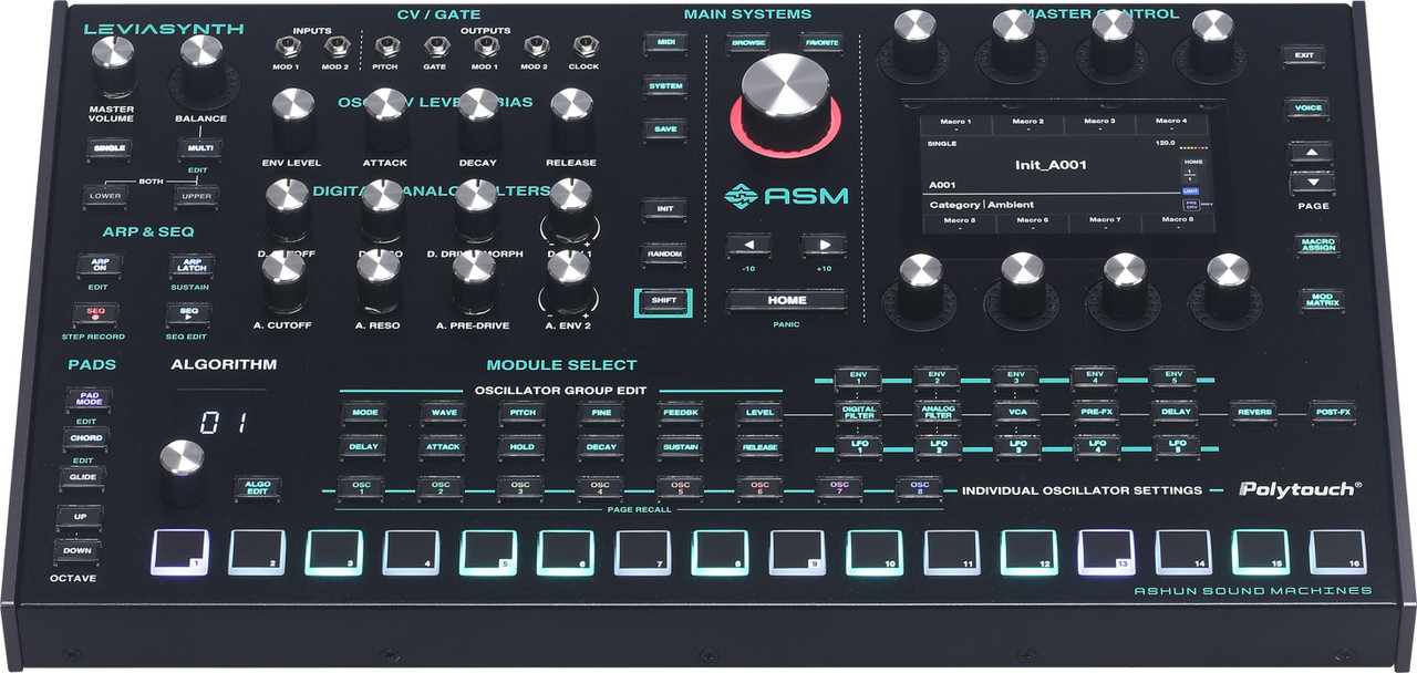 ASM Leviasynth Desktop Synth