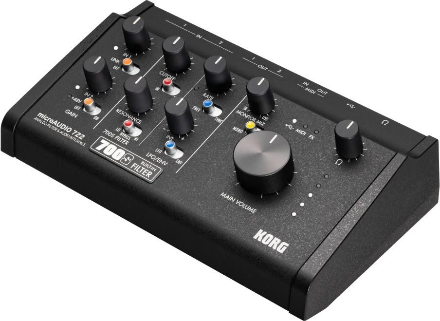 Korg microAUDIO 722 Audio Interface With Built in 700S Analogue Filter