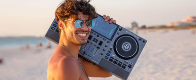 Numark Mixstream Pro Go Battery-Powered Standalone DJ Controller - Image 2